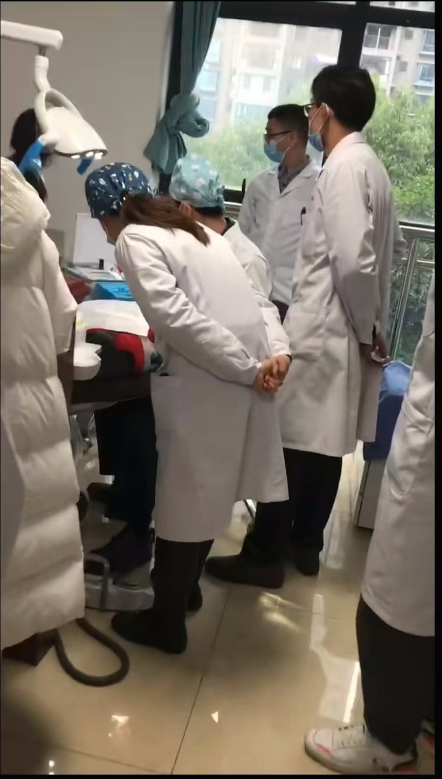 现场观摩